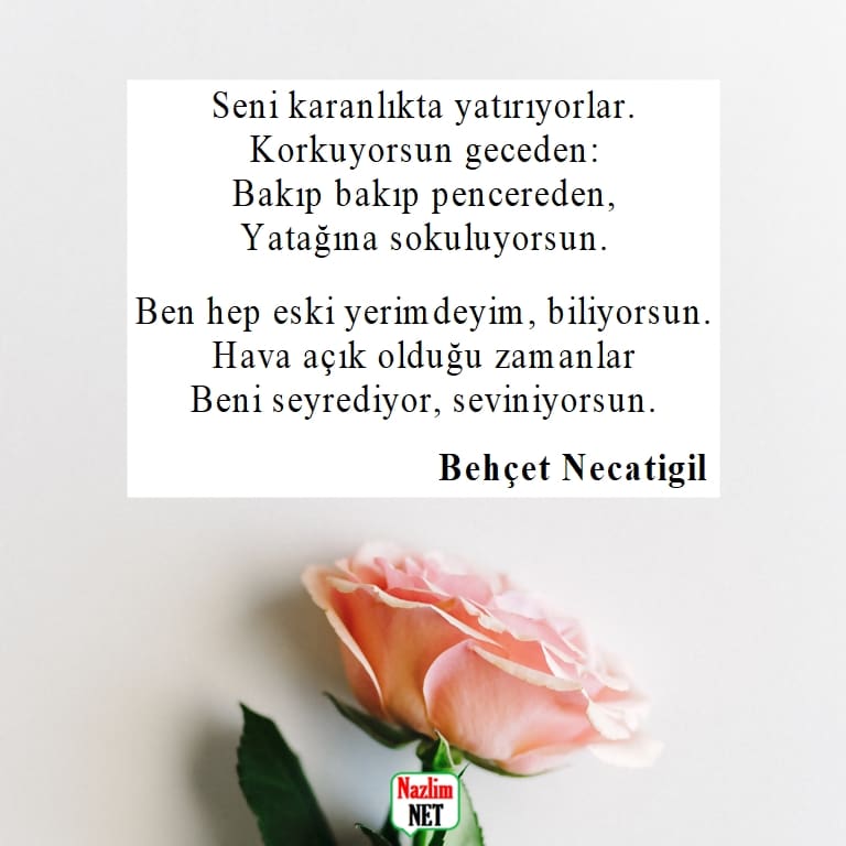 Behçet Necatigil şiirleri