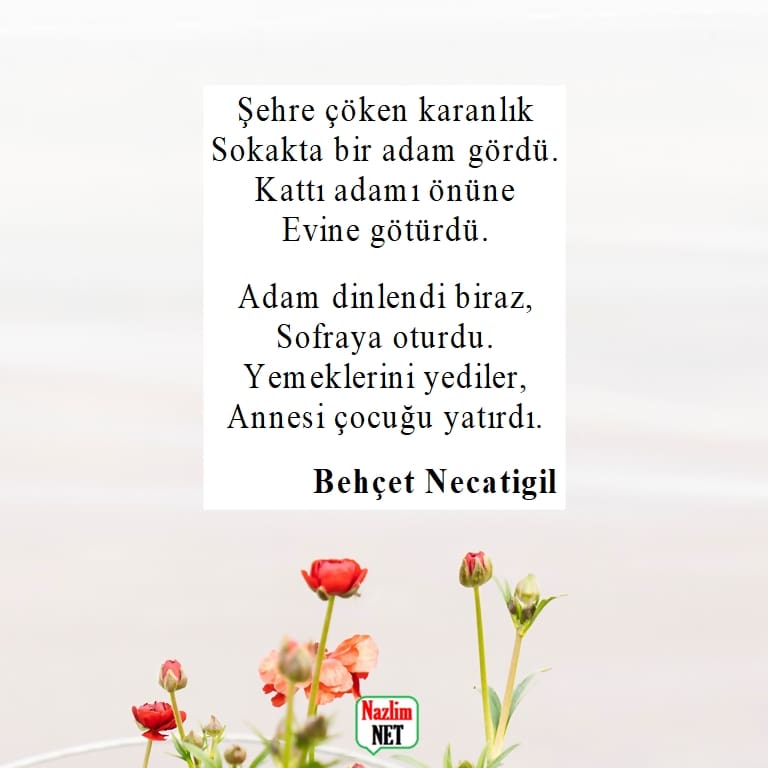 Behçet Necatigil şiirleri