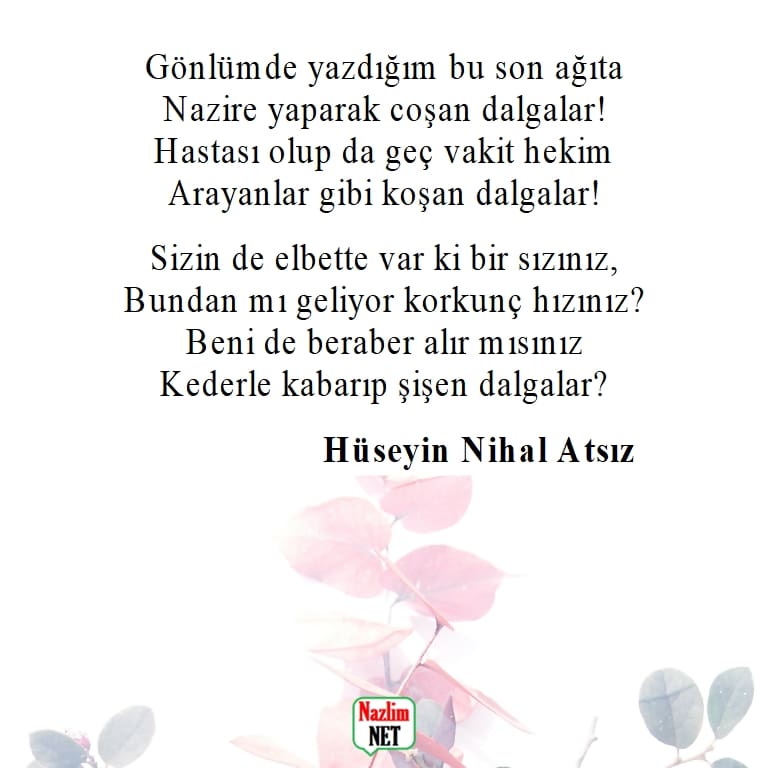 Hüseyin Nihal Atsız şiirleri