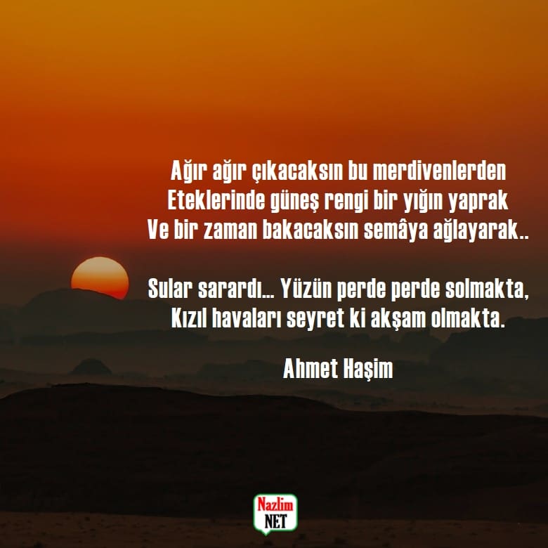 Ahmet Haşim şiirleri