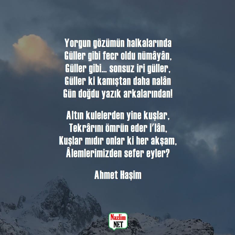 Ahmet Haşim şiirleri