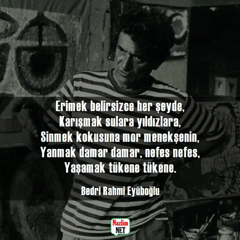 Bedri Rahmi Eyüboğlu şiirleri