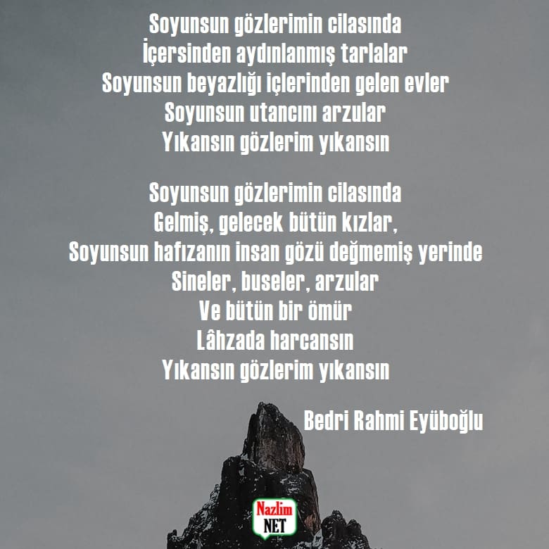 Bedri Rahmi Eyüboğlu şiirleri